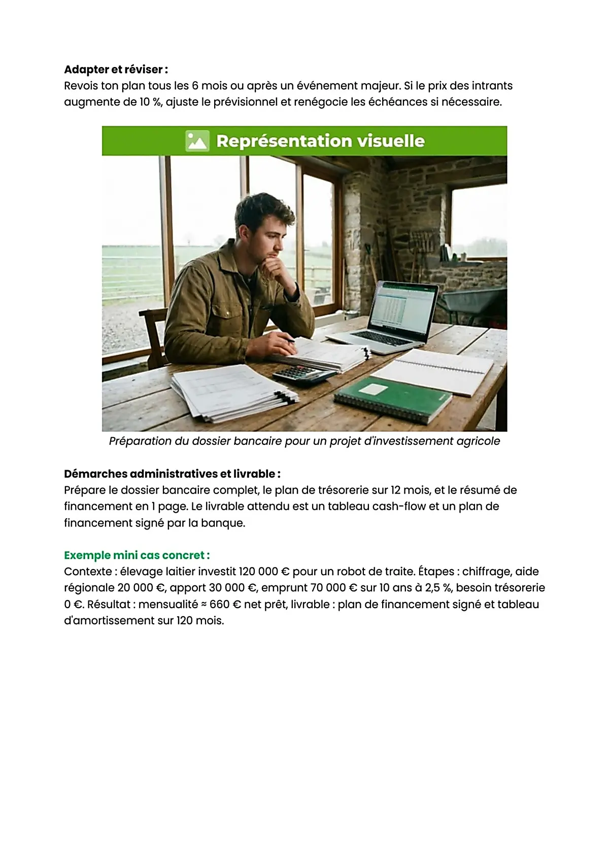 Example Fiche de Révision BP REA